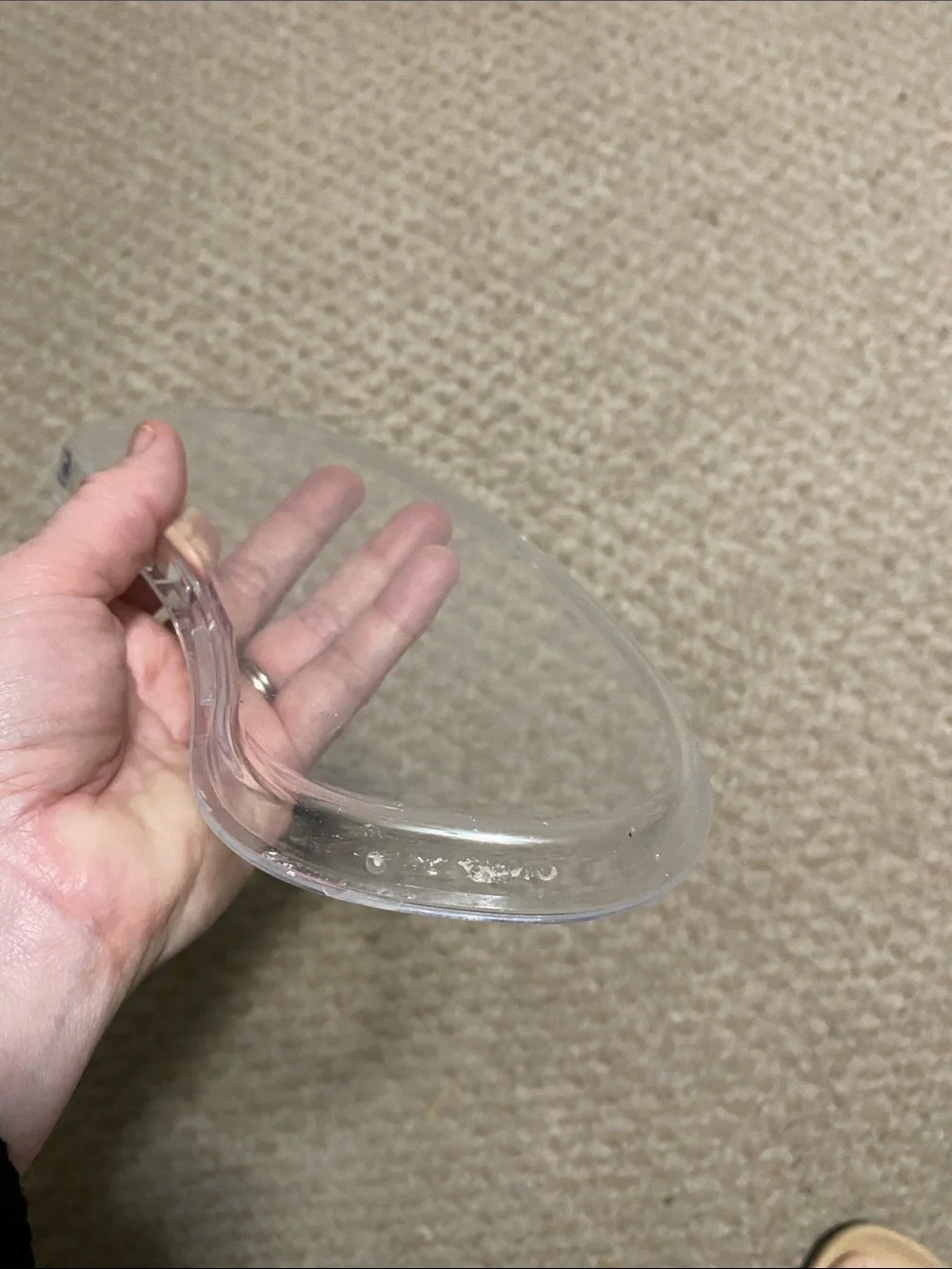 Skip Hop activity center clear view panel, plastic snack tray replacement panel